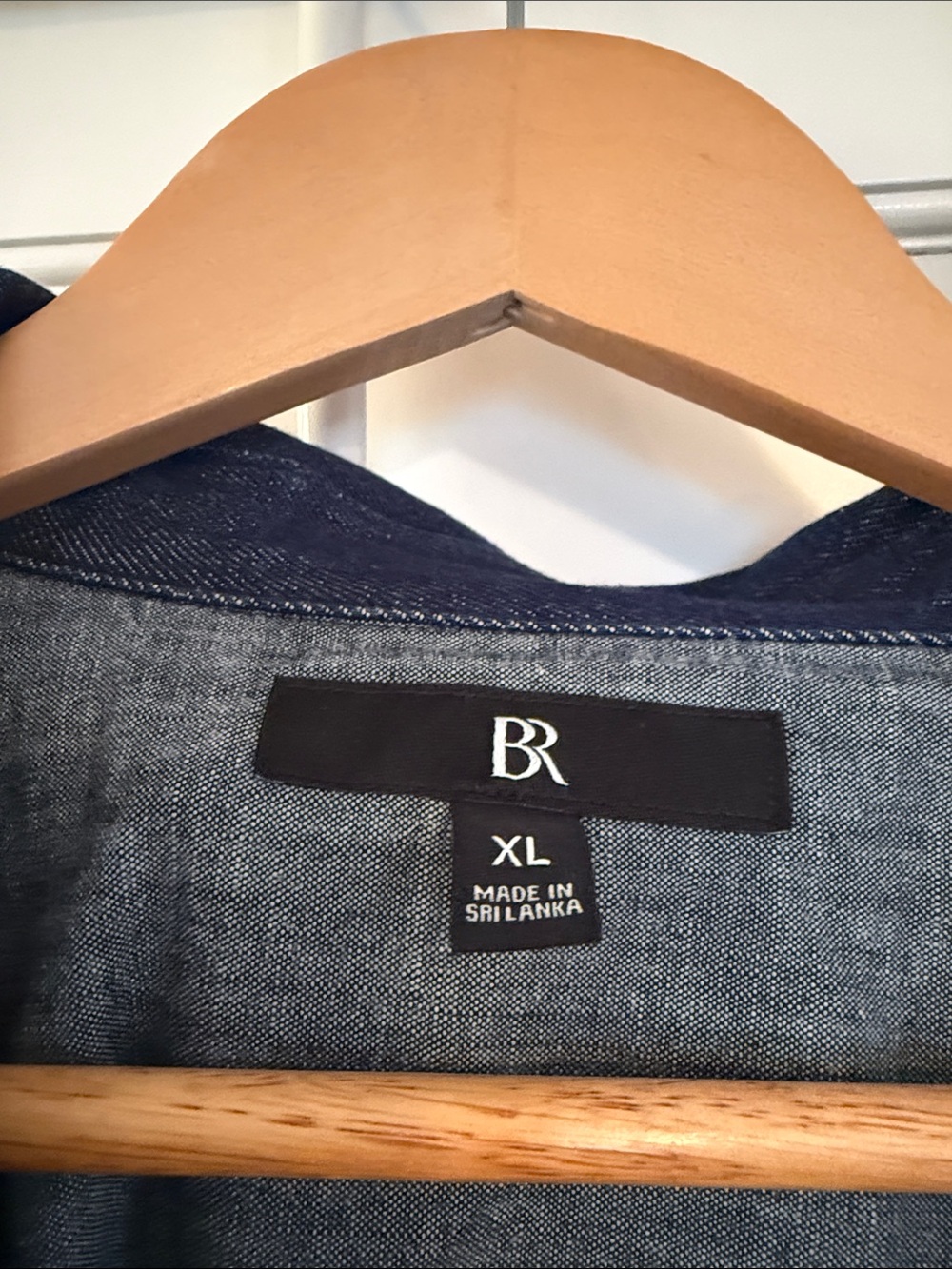Banana Republic Indigo Denim Dress XL - Picture 7 of 8
